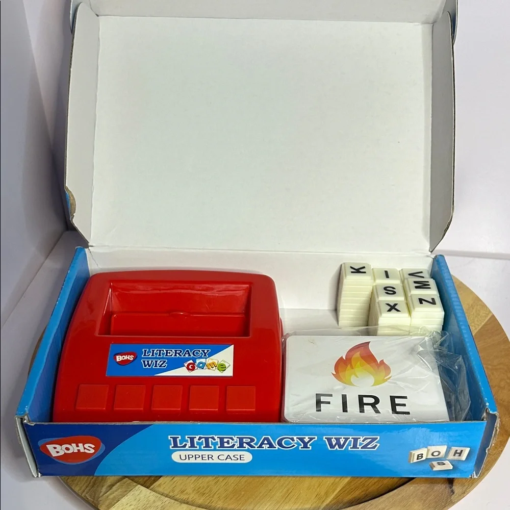 Literacy Wiz Learning Toy - Red and Blue